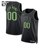 Maillot NBA New Orleans Pelicans Personnalisable Nike 2025-26 City Edition Noir Swingman - Enfant